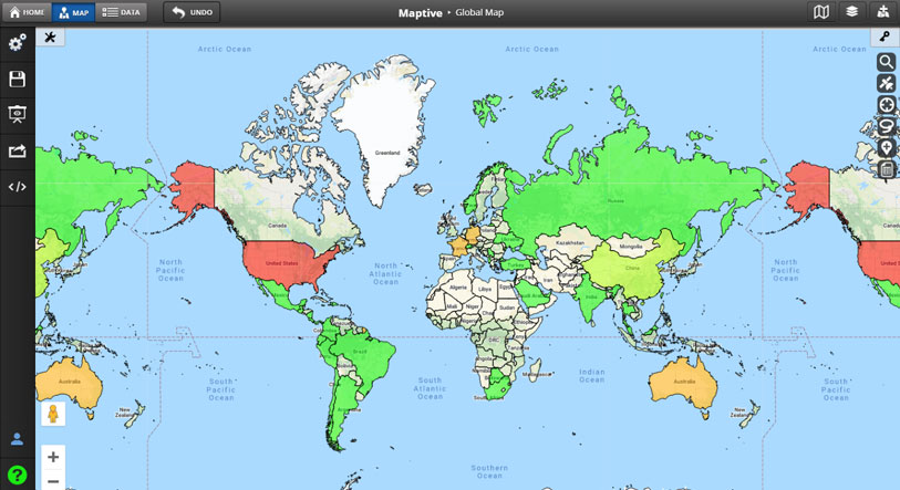 Global Mapping Software